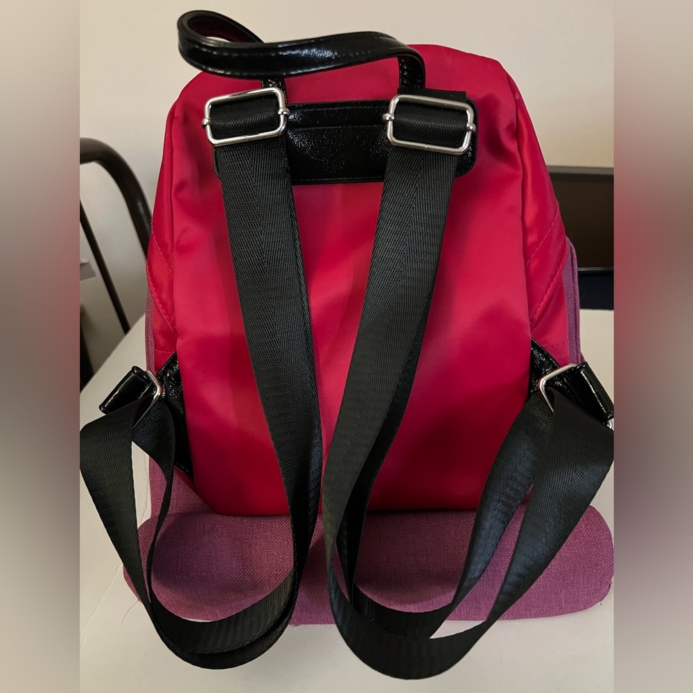 Stella & Max Red/Pink Mini Backpack - Picture 3 of 9